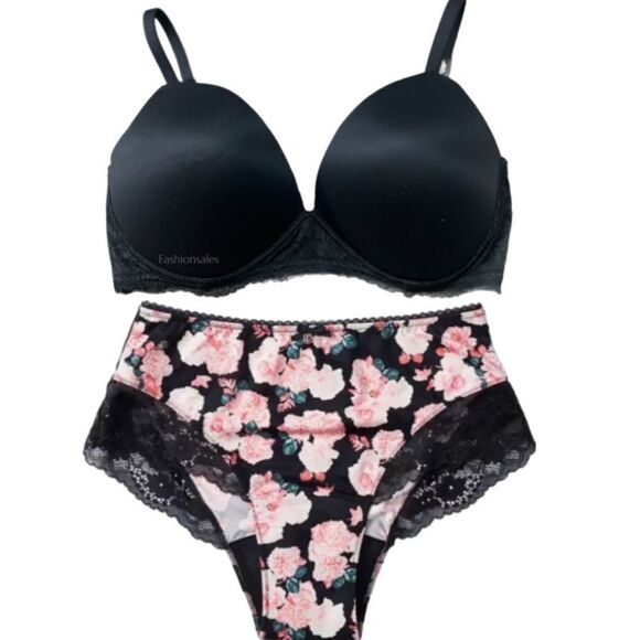 Victoria's Secret Other - Victorias Secret Supersoft Body Maternity SET Nursing Wireless bra & Shortie New